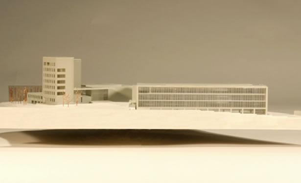 Administration and vocational training center at Bielefeld, Germany