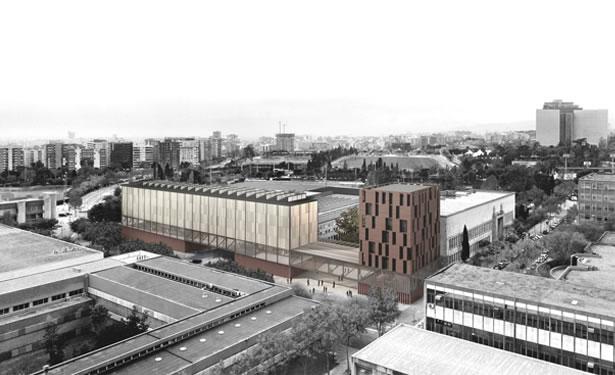 Extension of the Faculty of Fine Arts, Barcelona