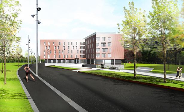 Nursing home and daycare center, Barcelona