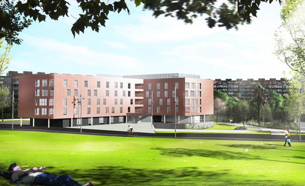 Nursing home and daycare center, Barcelona
